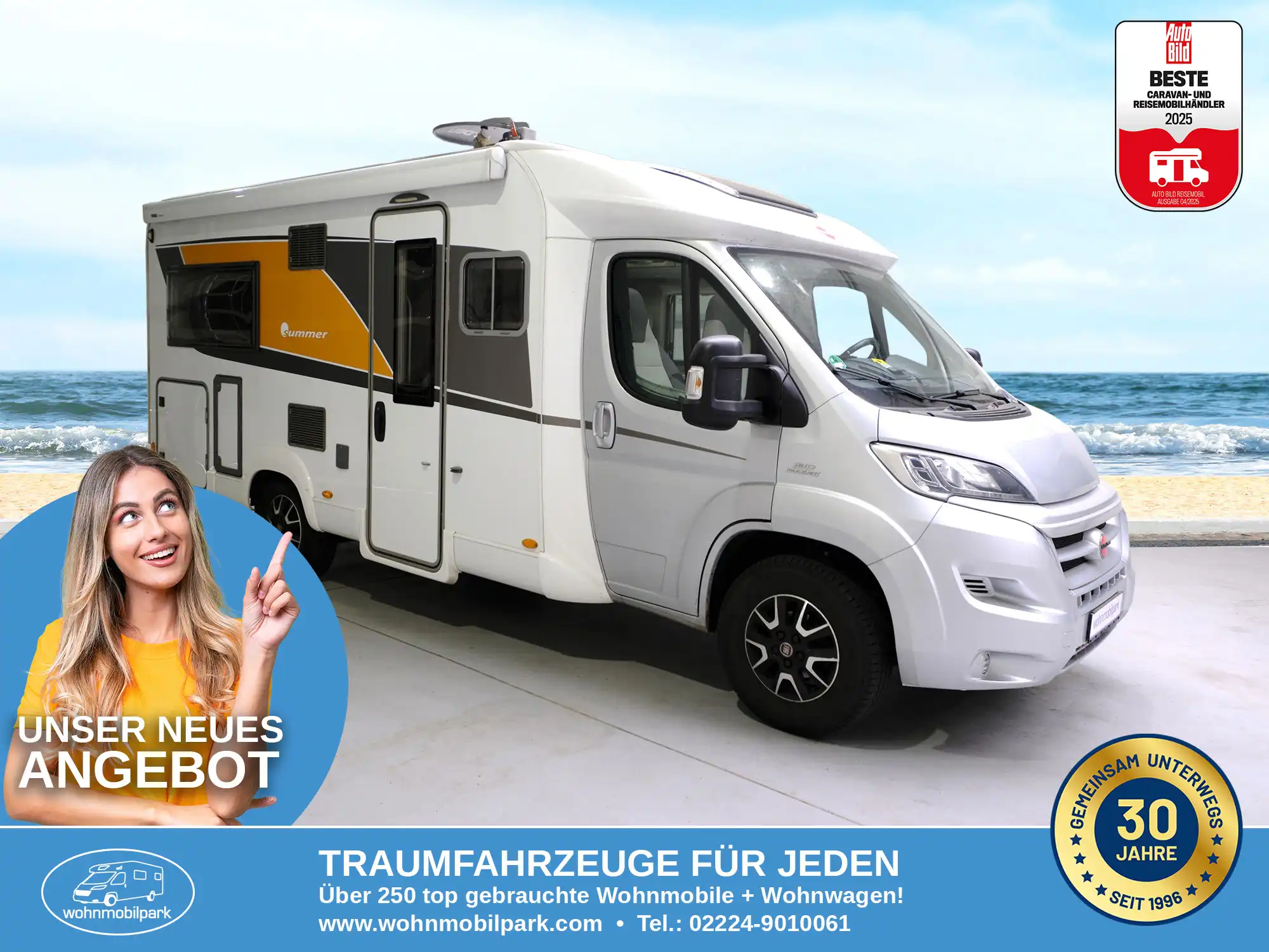 BUERSTNER Nexxo Time t 660 Summer Teilintegrierter gebraucht kaufen in Bad Honnef